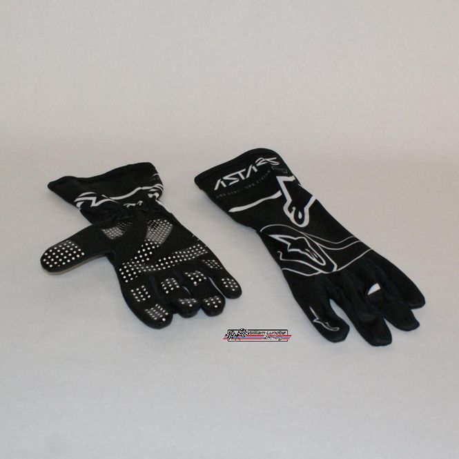 Hovedbilde Alpinestars kjørehansker barn Tech-1 Sort/Hvit