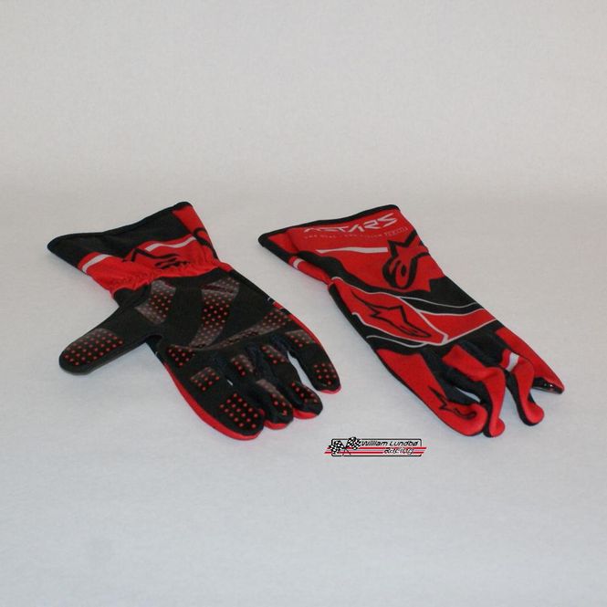 Hovedbilde Alpinestars kjørehansker barn Tech-1 Sort/Rød
