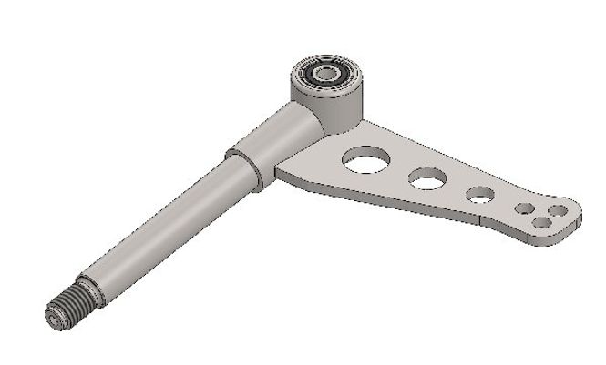 Hovedbilde Parolin spindel komplett (10,5°) venstre liten ...