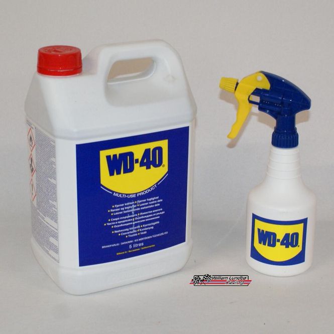 Hovedbilde WD-40 multispray, 5L + pumpeflaske