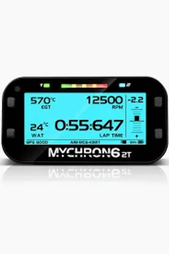 AIM MyChron 6 2T laptimer /m eksostemperatur